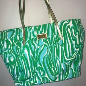 Lilly Pulitzer canvas tote